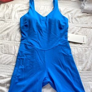 NWT Align Bodysuit Poolside Blue